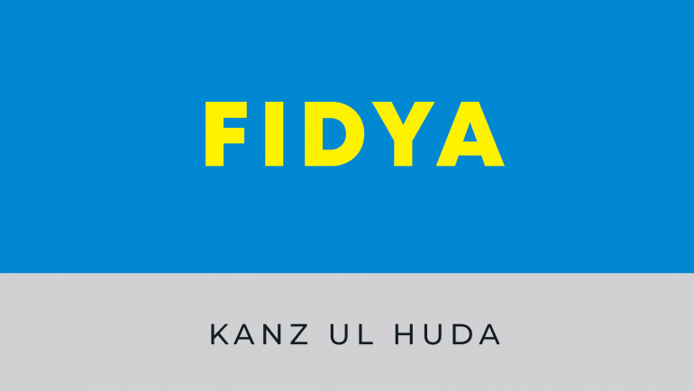 Fidya – Ramadan
