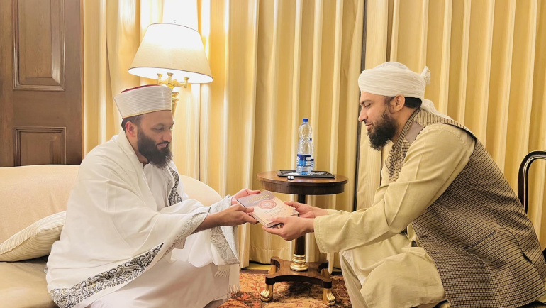 Mufti Hashim Attari visits Shaykh Saqib Iqbal [Dawateislami In Lahore]